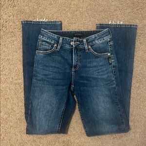 Silver Jeans Dark Blue Straight Leg Jeans (Never Worn)